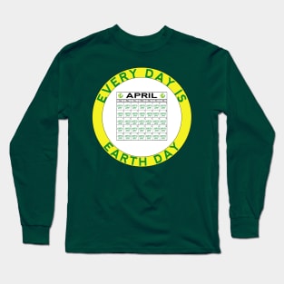 Celebrate Earth Day Long Sleeve T-Shirt